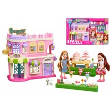 Игровой набор Кондитерская с куклой, собачкой и сладостями 7014 Игровой набор Кондитерская с куклой, собачкой и сладостями 7014