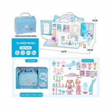 Кукольный домик BabyToys 6688-12 пластиковый для девочек