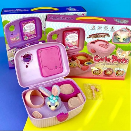 Кукольный домик BabyToys 85017 зайчик со звуком и подсветкой