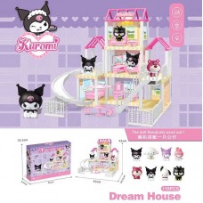 Кукольный домик BabyToys SY-3 пластиковый для девочек