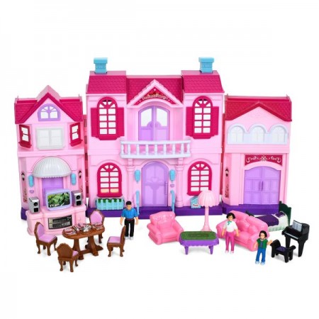 Кукольный домик BabyToys 16427 со светом и звуком