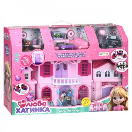 Кукольный домик BabyToys 16427 со светом и звуком