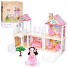 Кукольный домик BabyToys 666-2AA-17 с мебелью и куклой