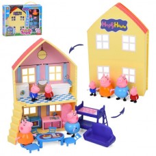 Кукольный домик BabyToys YQ7507, 2 этажа с мебелью