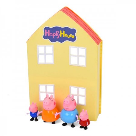 Кукольный домик BabyToys YQ7507, 2 этажа с мебелью Кукольный домик BabyToys YQ7507, 2 этажа с мебелью