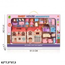 Кукольный домик 699-11 BabyToys с мебелью и музыкой