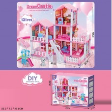 Кукольный домик BabyToys DSJ588-18 с мебелью и куклой
