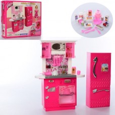 Кухня для Барби BabyToys 3016, 26см, с посудой