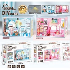 Аксессуары для кукол BabyToys 2027-117 пластиковая мебель 2 вида Аксессуары для кукол BabyToys 2027-117 пластиковая мебель 2 вида