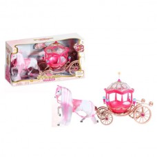 Карета для кукол BabyToys 148 со светом 40см Карета для кукол BabyToys 148 со светом 40см