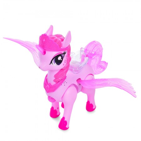 Интерактивный единорог BabyToys HJ708 с музыкой и светом Интерактивный единорог BabyToys HJ708 с музыкой и светом