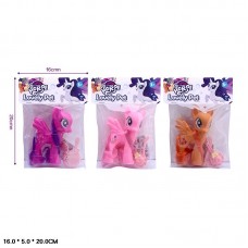 Конячка іграшка BabyToys SM32A з крилами пластик