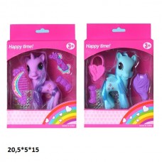 Игрушка пони-единорог BabyToys L-A16-1 с аксессуарами