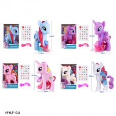 Игрушка лошадка BabyToys SG-F2017 с крыльями и аксессуарами