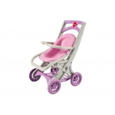 Коляска для кукол с шезлонгом 0122/04, 58 см, трансформируется, Doloni Toys