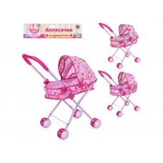 Коляска для кукол, классика, двойные колеса, 4 цвета M 0354 U/R Коляска для кукол, классика, двойные колеса, 4 цвета M 0354 U/R