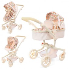 Коляска для кукол BabyToys 9695C трансформер с люлькой
