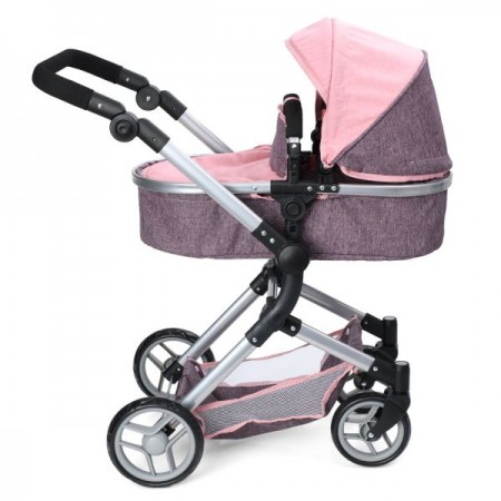 Коляска для кукол BabyToys 9707A трансформер металл Коляска для кукол BabyToys 9707A трансформер металл