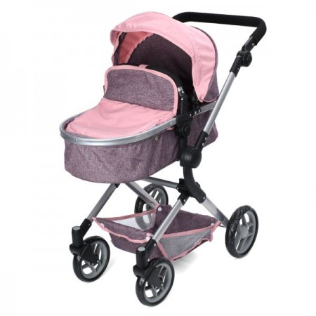 Коляска для кукол BabyToys 9707A трансформер металл Коляска для кукол BabyToys 9707A трансформер металл