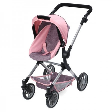 Коляска для кукол BabyToys 9707A трансформер металл Коляска для кукол BabyToys 9707A трансформер металл