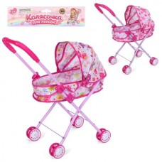 Коляска M 0354 U/R для куклы, классика, 50-26-в55см, металл, люлька 38-19см, двойные колеса(пластик), 2 цвета, в кульке, 27,5-65-9см Коляска M 0354 U/R для куклы, классика, 50-26-в55см, металл, люлька 38-19см, двойные колеса(пластик), 2 цвета, в кульке, 27,5-65-9см