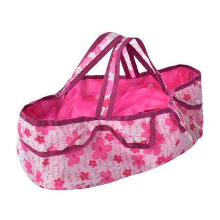 Коляска для куклы BabyToys M 0595 классическая с сумкой Коляска для куклы BabyToys M 0595 классическая с сумкой