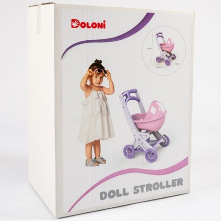 Коляска для ляльок з люлькою, DOLONI-TOYS 0121/02 Розмір:
Длина - 44 см
Ширина - 33 см
Висота - 58 см Коляска для ляльок з люлькою, DOLONI-TOYS 0121/02 Розмір:
Длина - 44 см
Ширина - 33 см
Висота - 58 см