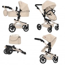 Коляска для кукол Carrello Fortuna 2в1 с сумкой, металл Коляска для кукол Carrello Fortuna 2в1 с сумкой, металл