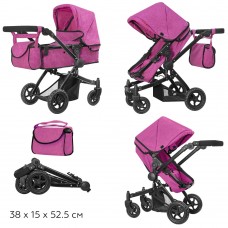 Коляска для кукол Carrello Maestro 2в1 трансформер металл Коляска для кукол Carrello Maestro 2в1 трансформер металл