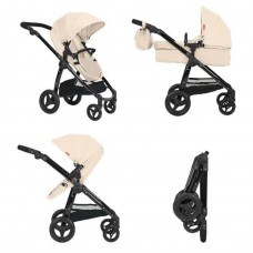 Коляска для куклы Carrello Ultra 9696 металлическая 2в1 Коляска для куклы Carrello Ultra 9696 металлическая 2в1
