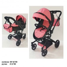 Коляска для кукол Carrello Fortuna 9695 с сумкой металл Коляска для кукол Carrello Fortuna 9695 с сумкой металл