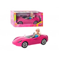 Кукла в машинке 29 см Defa Lucy 8228