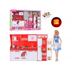 Кукла с кухней Defa Lucy 8085