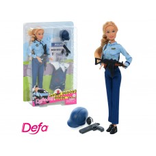 Кукла с нарядом Полицейская 29 см Defa Lucy 8388