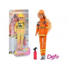 Кукла пожарная 29 см Defa Lucy 8461 Кукла пожарная 29 см Defa Lucy 8461