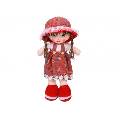 Кукла мягконабивная YG0413, 35 см, с петелькой Кукла мягконабивная YG0413, 35 см, с петелькой