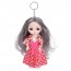 Брелок-кукла шарнирная 15см BabyToys 6-02 для девочки Брелок-кукла шарнирная 15см BabyToys 6-02 для девочки
