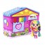Игровой набор Decora Girlz с куклой 13 см Дизайнерский магазин наклейок D1009