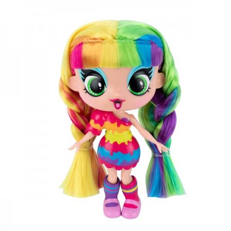 Игровой набор Decora Girlz с куклой 13 см Дизайнерский магазин наклейок D1009