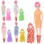 Кукла с нарядами BabyToys 12469 в платье, 26 см