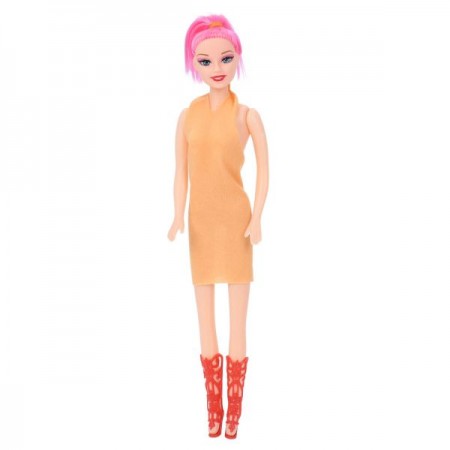 Кукла с нарядами BabyToys 12469 в платье, 26 см Кукла с нарядами BabyToys 12469 в платье, 26 см