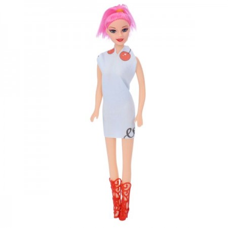 Кукла с нарядами BabyToys 12469 в платье, 26 см Кукла с нарядами BabyToys 12469 в платье, 26 см