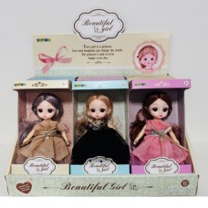 Шарнирная кукла BabyToys 1362, 15 см для девочек