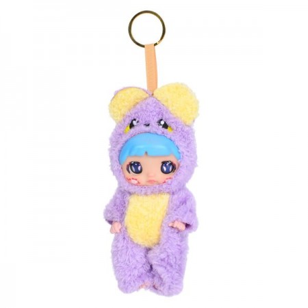 Кукла-брелок BabyToys 221E 12см, набор 6 видов для девочки Кукла-брелок BabyToys 221E 12см, набор 6 видов для девочки