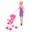 Кукла BabyToys 333-54 25см с коляской для девочки