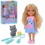 Кукла BabyToys 606005 13см с котом и аксессуарами