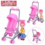 Кукла BabyToys 663-1-2 с коляской-трансформером 10 см