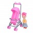 Кукла BabyToys 663-1-2 с коляской-трансформером 10 см Кукла BabyToys 663-1-2 с коляской-трансформером 10 см