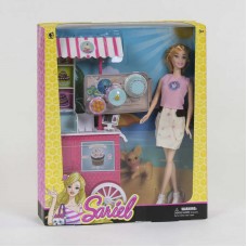 Кукла BabyToys 7732 с магазином на колесах и питомцем Кукла BabyToys 7732 с магазином на колесах и питомцем