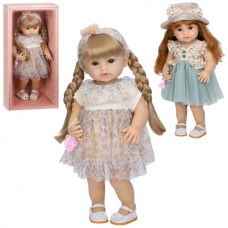 Кукла 8801A-19-21 55см, 2 вида, звук, на бат-ке, в кор-ке, 60-29-17см